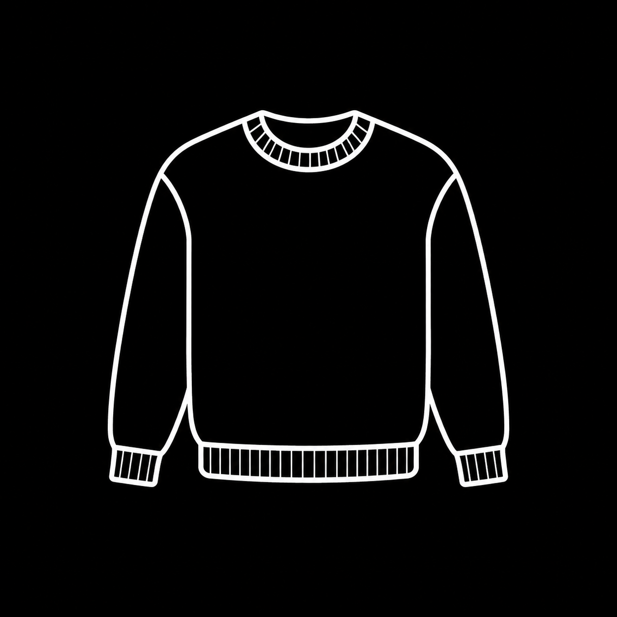 Sweatshirt bestickt
