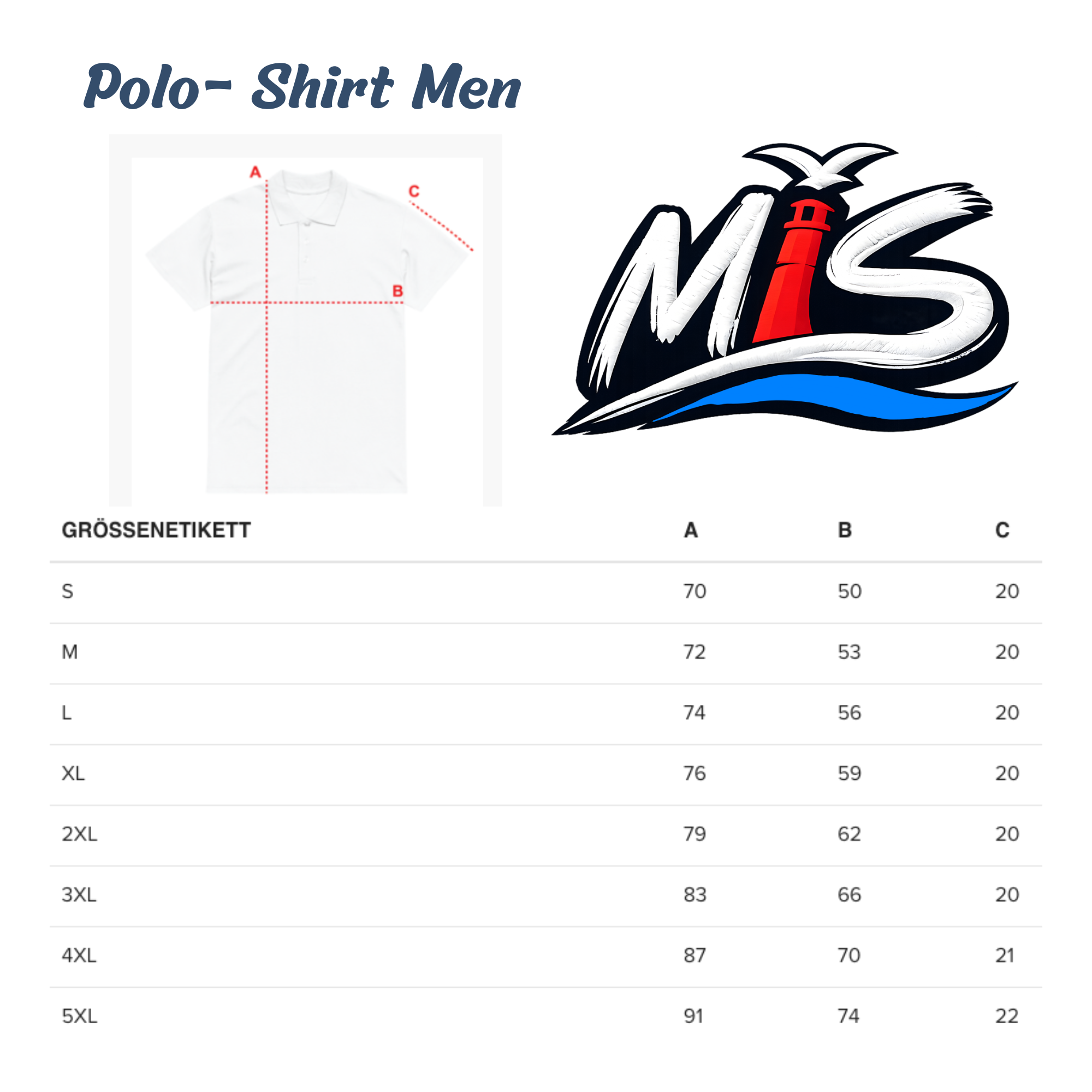 Men´s polo shirt "Moin im Anker B" gestickt