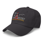 Dad hat "Moin Ihr Spacken" Dunkel gestickt