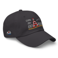 Dad hat "Moin Ihr Spacken" Dunkel gestickt