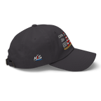Dad hat "Moin Ihr Spacken" Dunkel gestickt