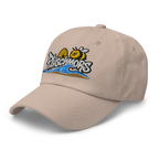 Dad hat "Plüschmors" gestickt