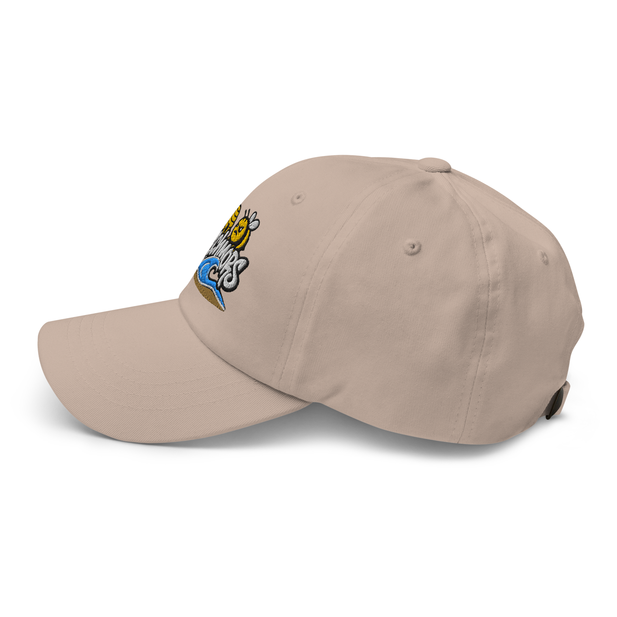 Dad hat "Plüschmors" gestickt