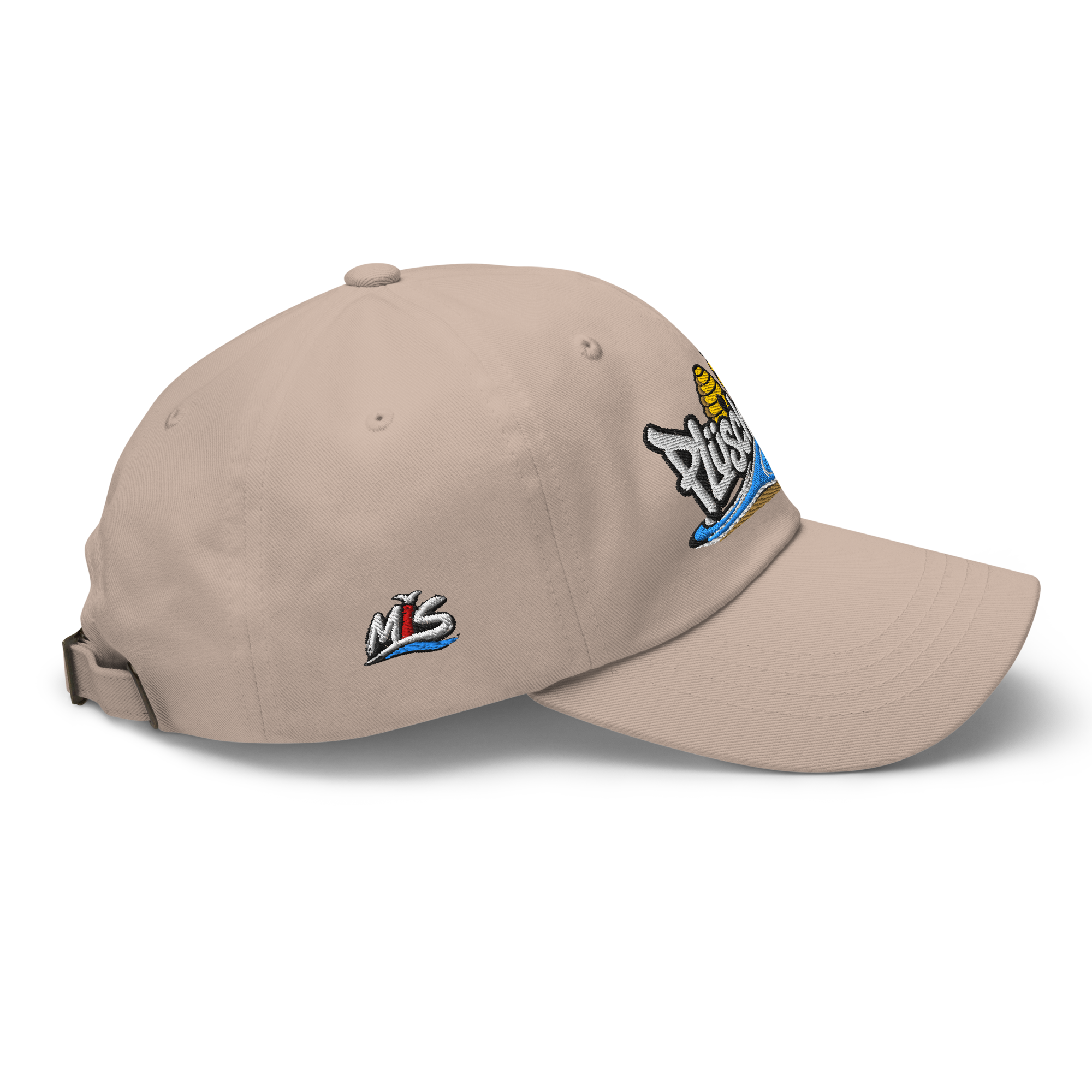 Dad hat "Plüschmors" gestickt