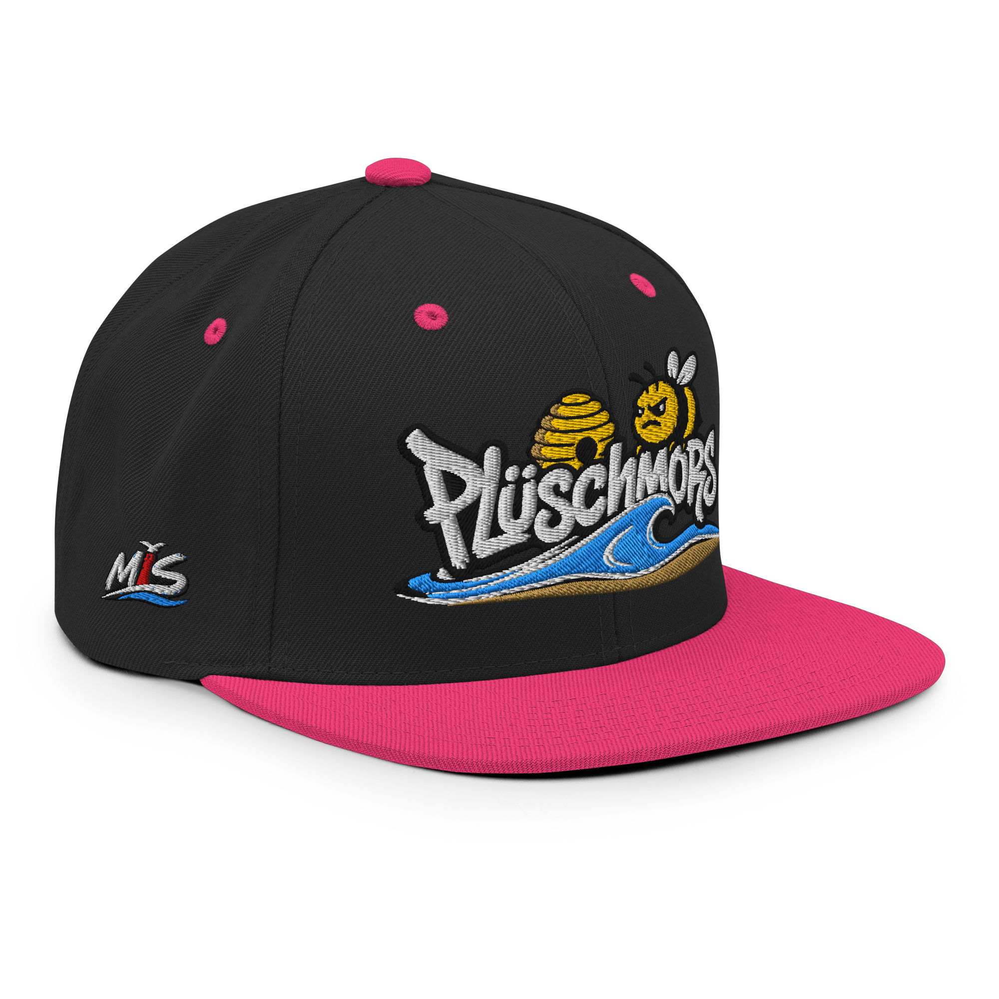 Snapback "Plüschmors" gestickt