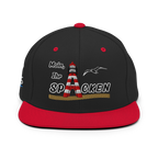 Snapback "Moin Ihr Spacken" HELL gestickt