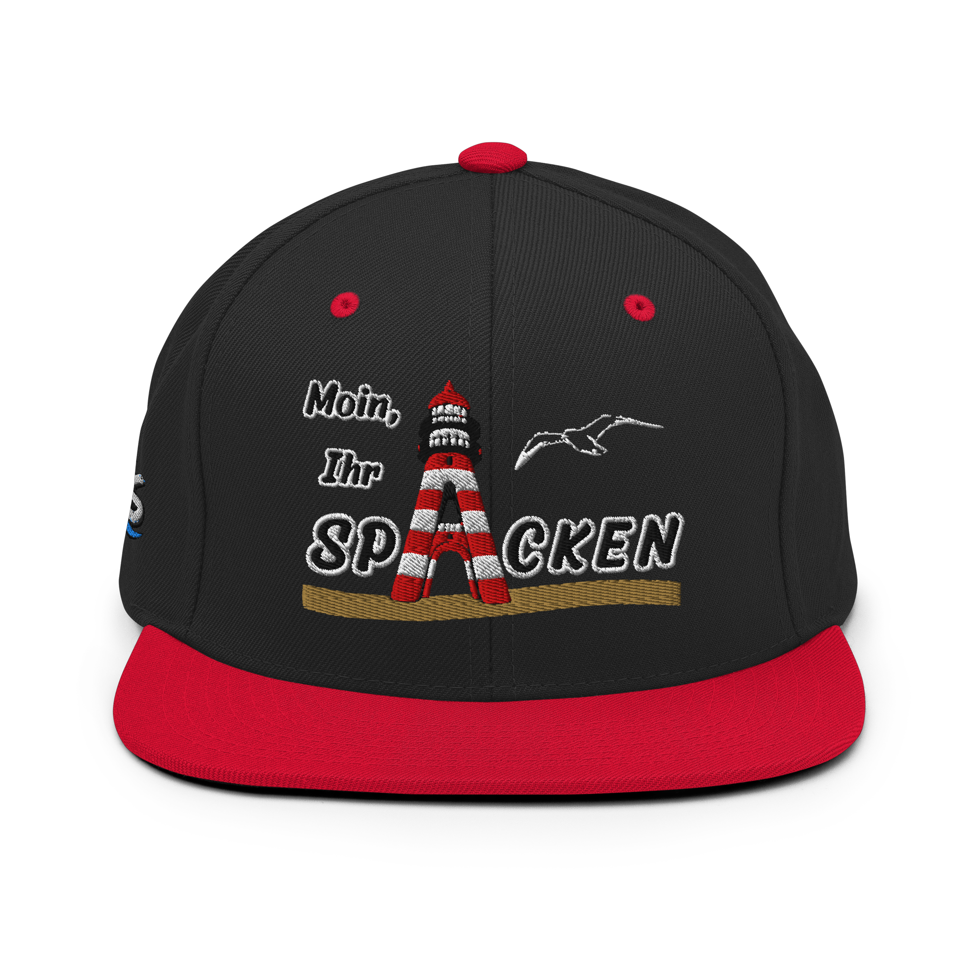 Snapback "Moin Ihr Spacken" HELL gestickt
