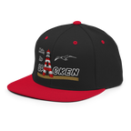 Snapback "Moin Ihr Spacken" HELL gestickt
