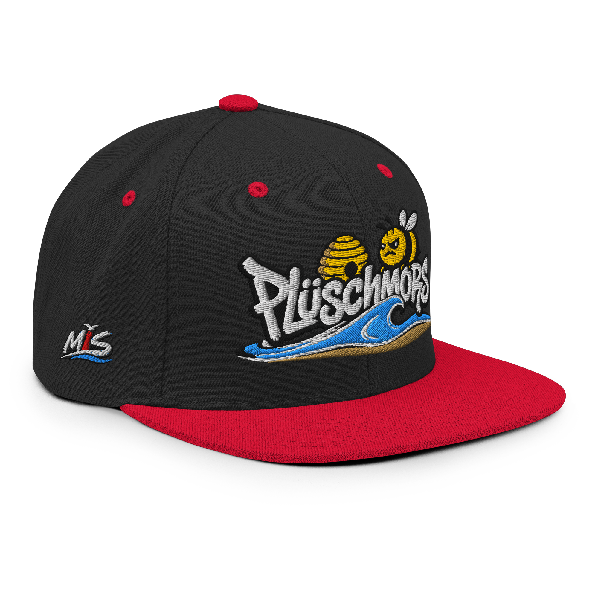 Snapback "Plüschmors" gestickt