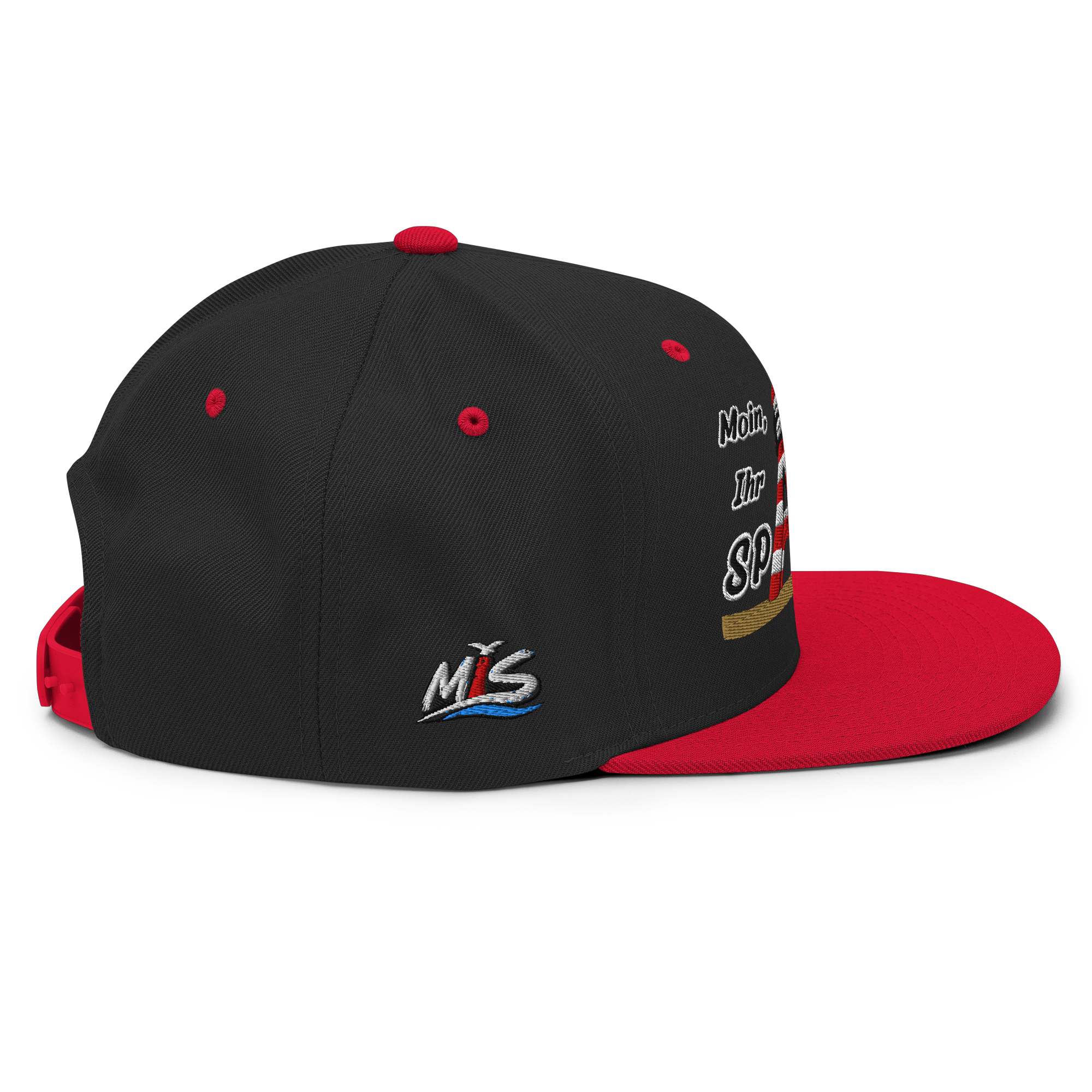 Snapback "Moin Ihr Spacken" HELL gestickt