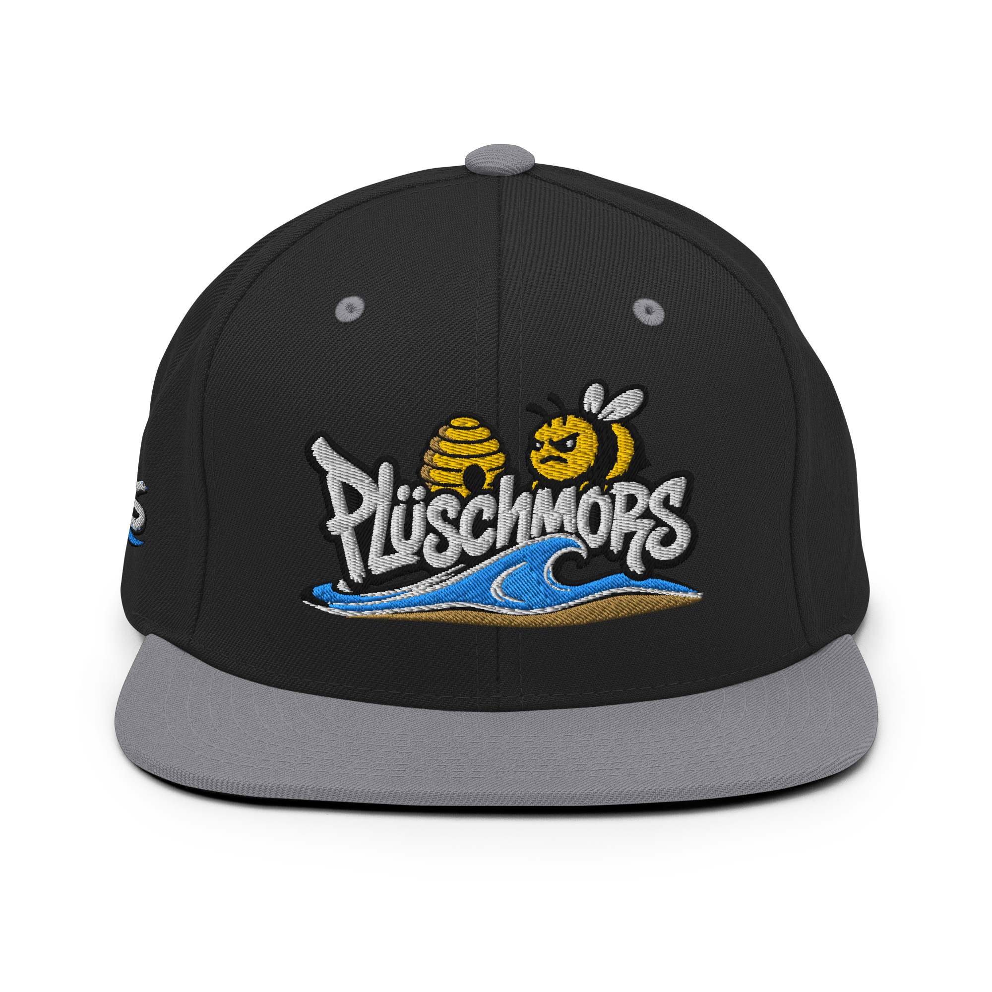 Snapback "Plüschmors" gestickt