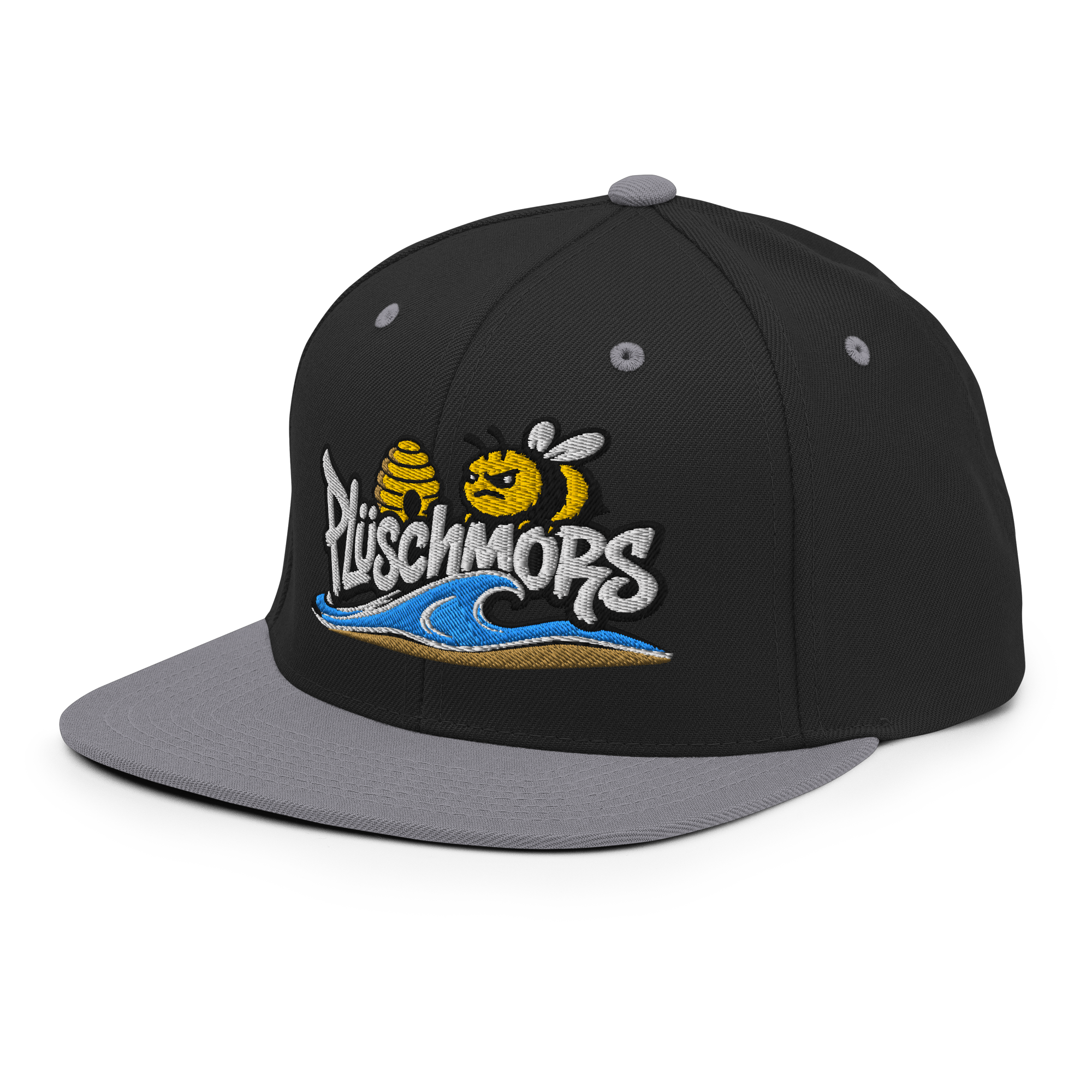 Snapback "Plüschmors" gestickt