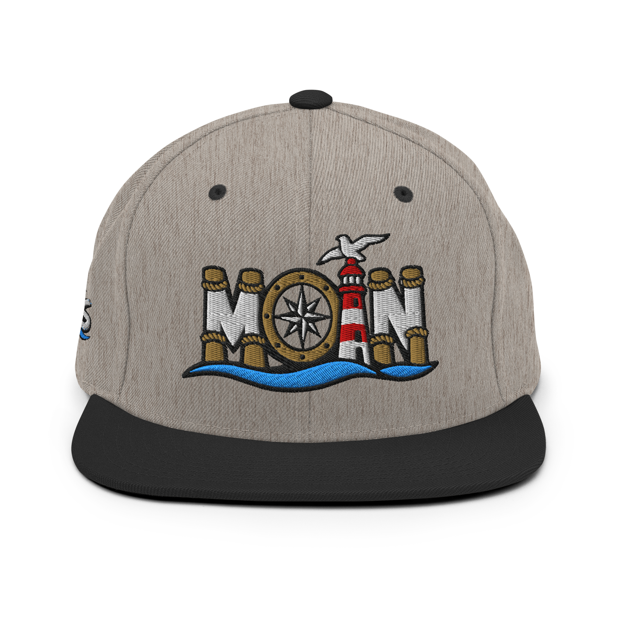 Snapback "Moin" gestickt