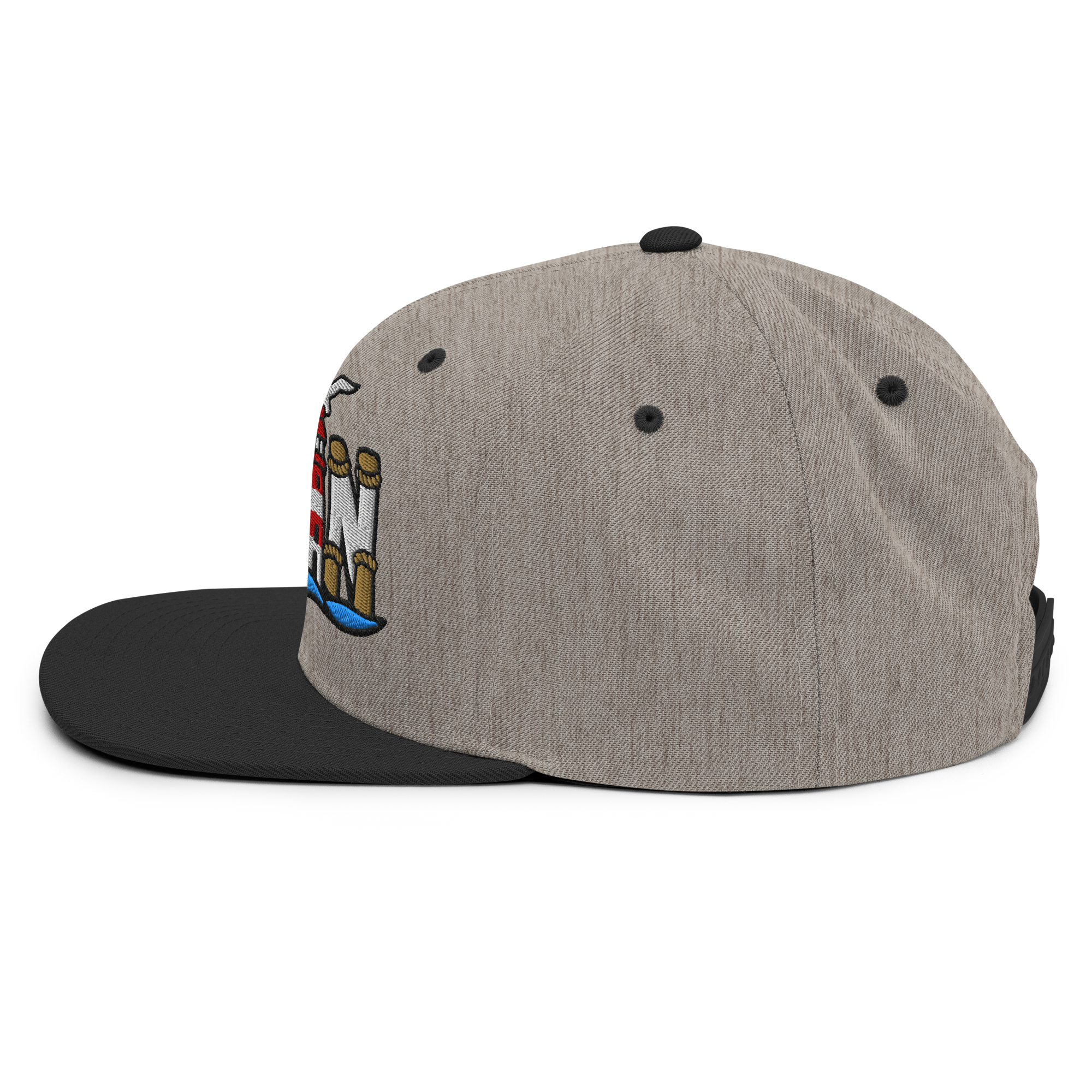 Snapback "Moin" gestickt