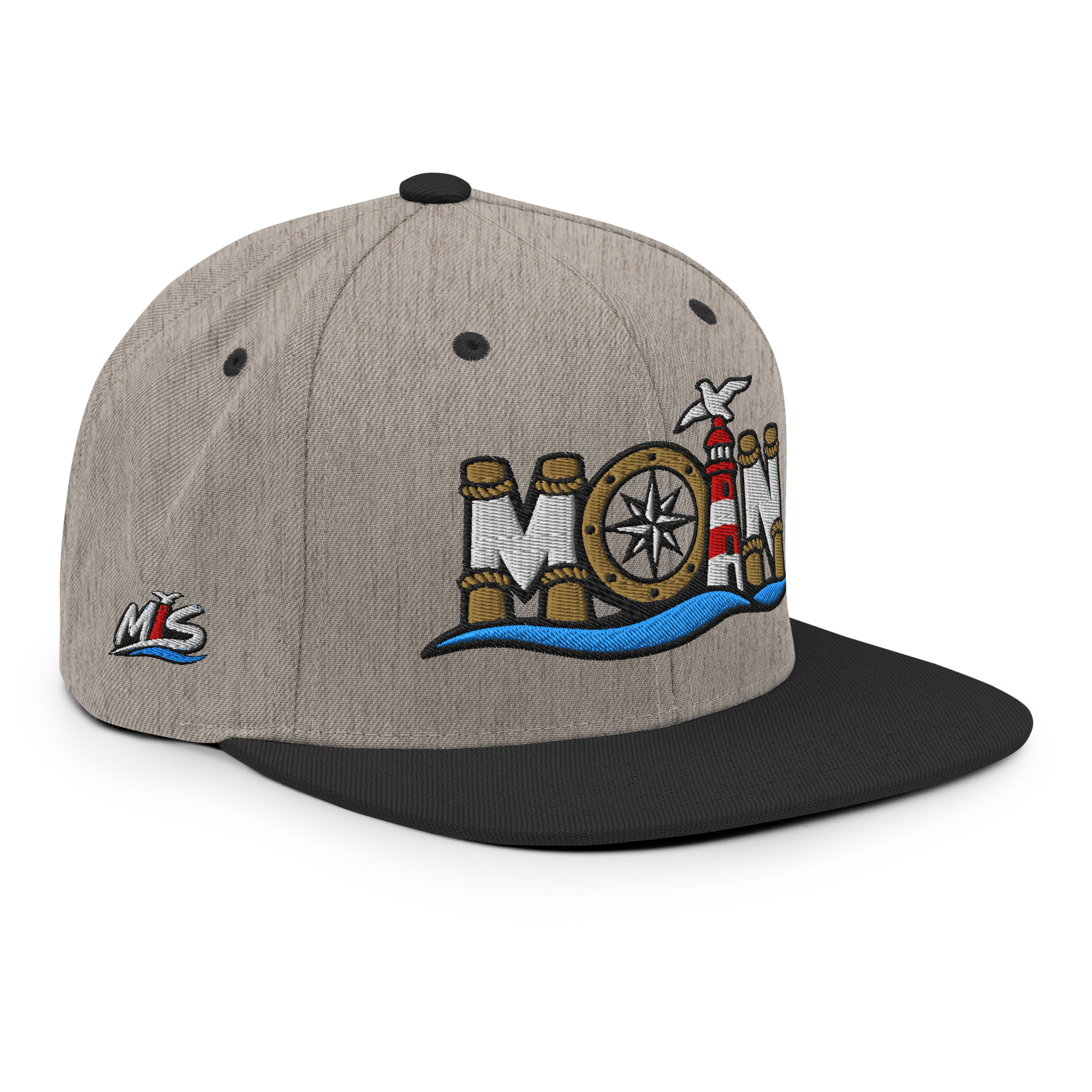 Snapback "Moin" gestickt