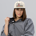 Snapback "Moin Ihr Spacken" DUNKEL gestickt