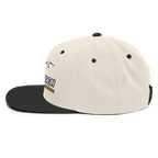 Snapback "Moin Ihr Spacken" DUNKEL gestickt