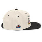 Snapback "Moin Ihr Spacken" DUNKEL gestickt