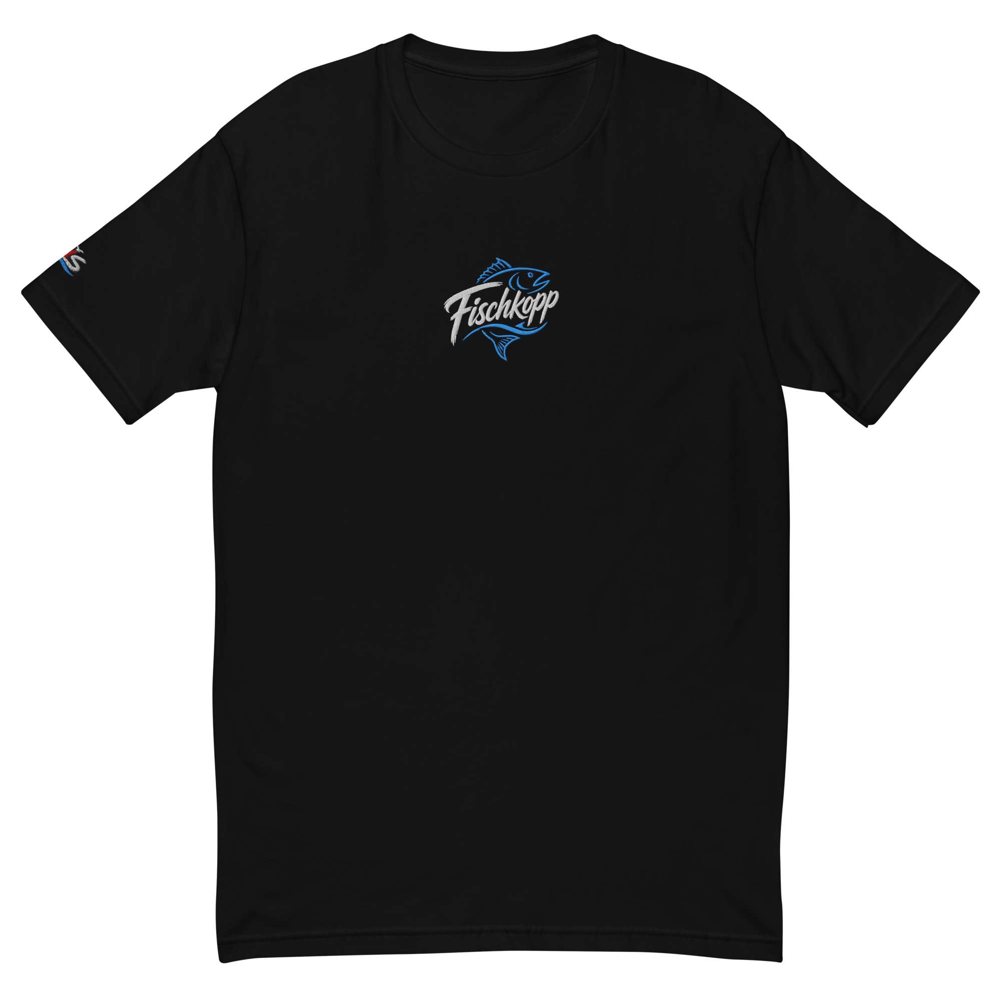 Men´s T-shirt enganliegendes "Fischkopp" gestickt