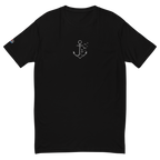 Men´s T-shirt enganliegend "Möwenanker" gestickt