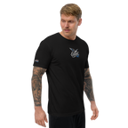 Men´s T-shirt enganliegend "löppt" gestickt