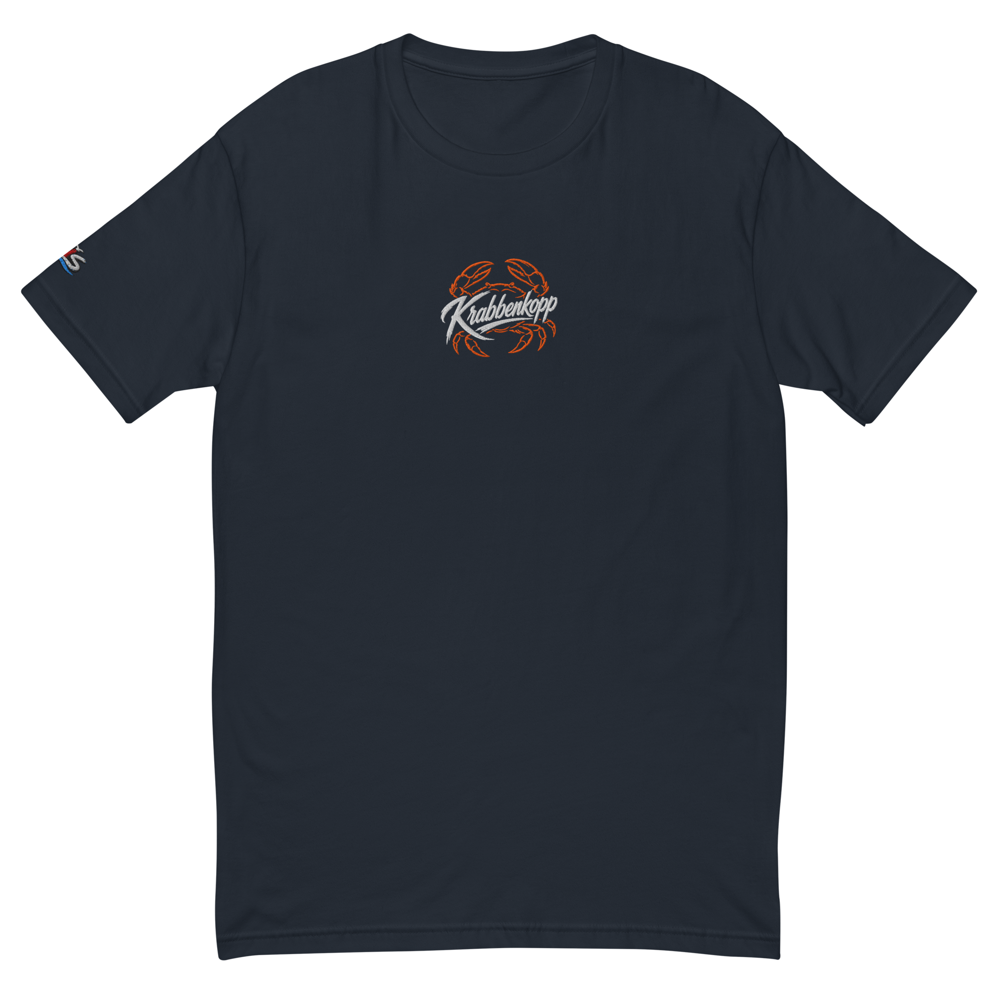 Men´s T-shirt enganliegend "Krabbenkopp" gestickt