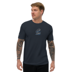 Men´s T-shirt enganliegend "Scrimp-Cocktail" gestickt