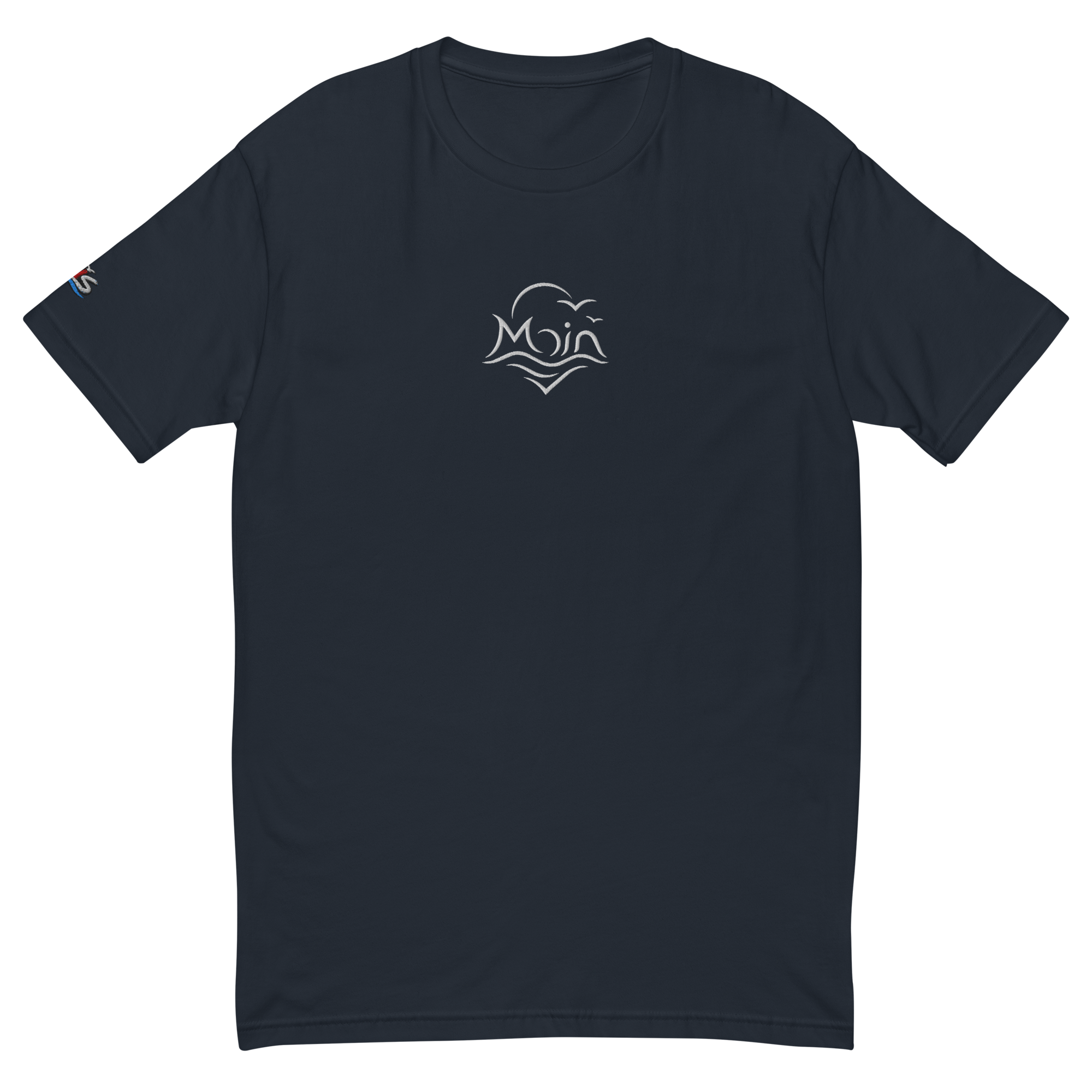 Men´s T-shirt enganliegend "Moin" gestickt