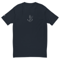Men´s T-shirt enganliegend "Möwenanker" gestickt