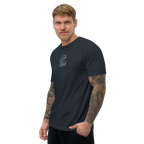Men´s T-shirt enganliegend "Scrimp-Cocktail" gestickt