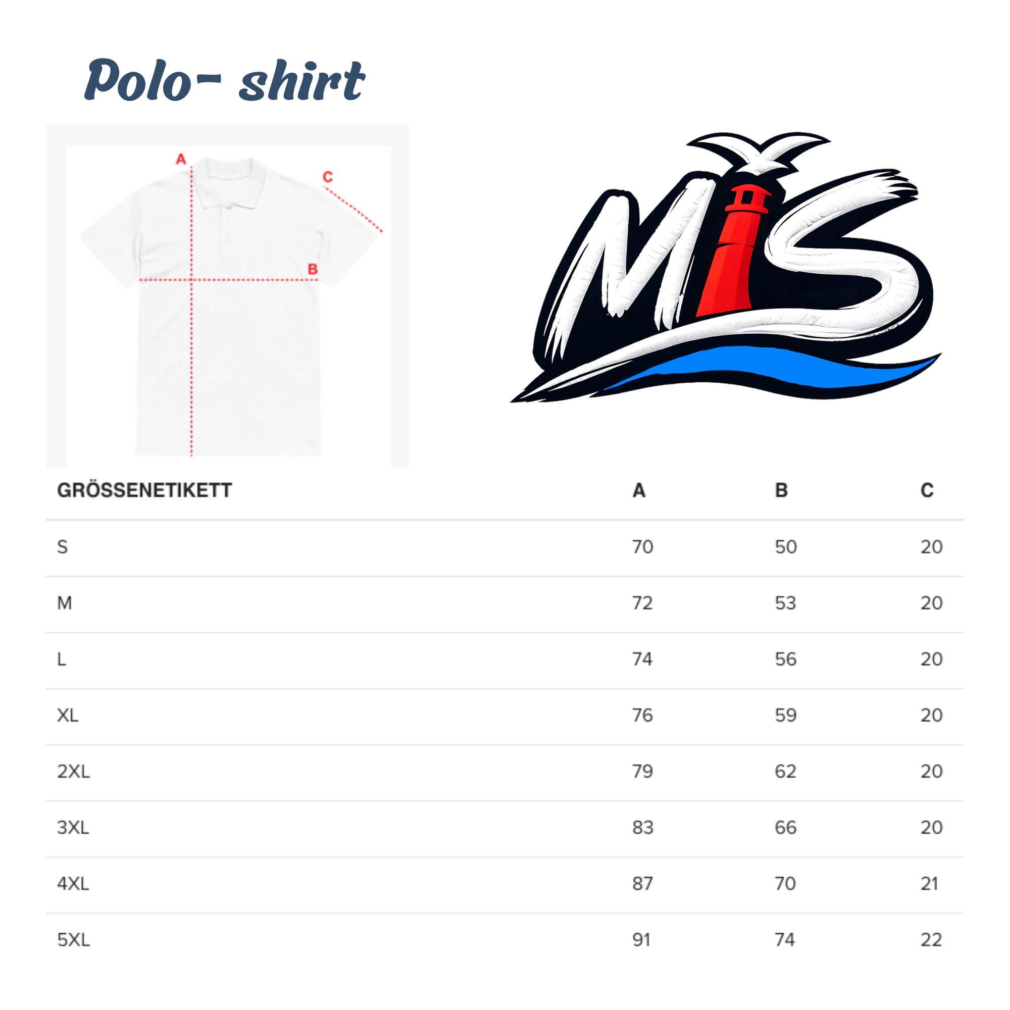 Men´s Polo shirt "Moin" gestickt
