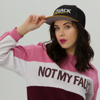Snapback Hat "Quack two" gestickt