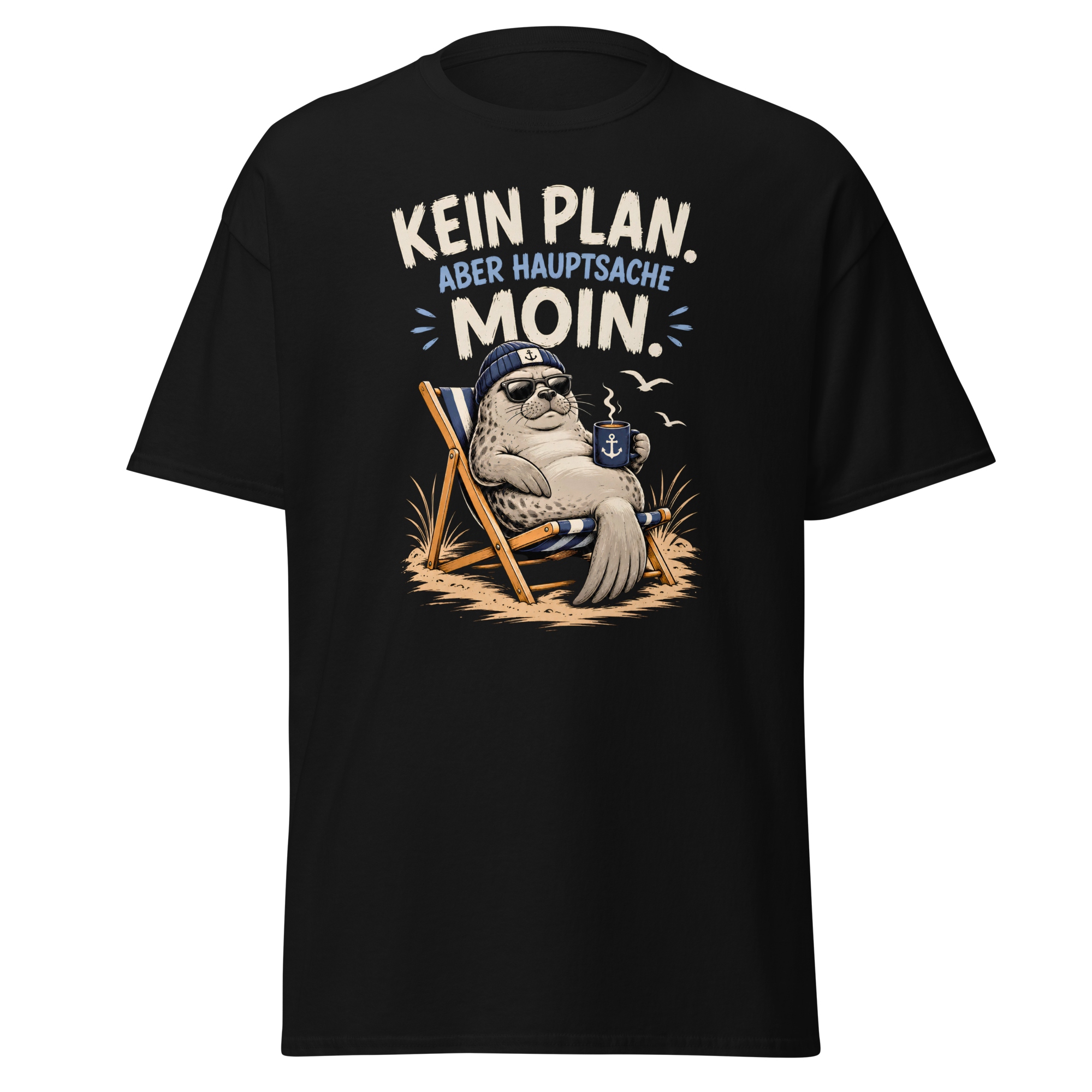 Unisex "Kein Plan, aber Moin" print