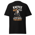 Unisex "Kaffeeroutine" print