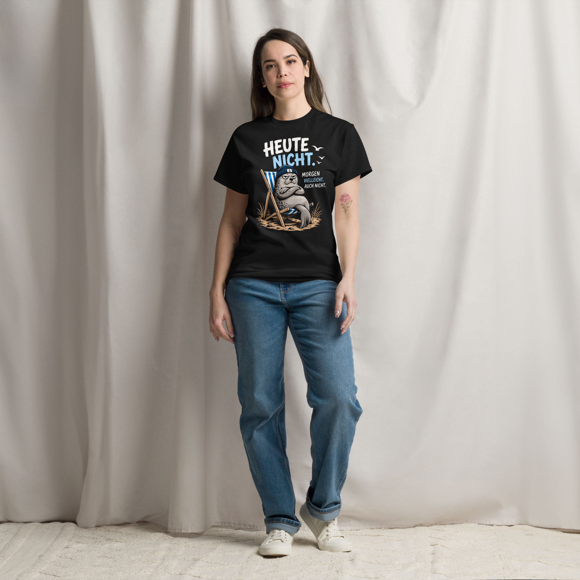 Unisex "Heute nicht, morgen vielleicht auch nicht" print