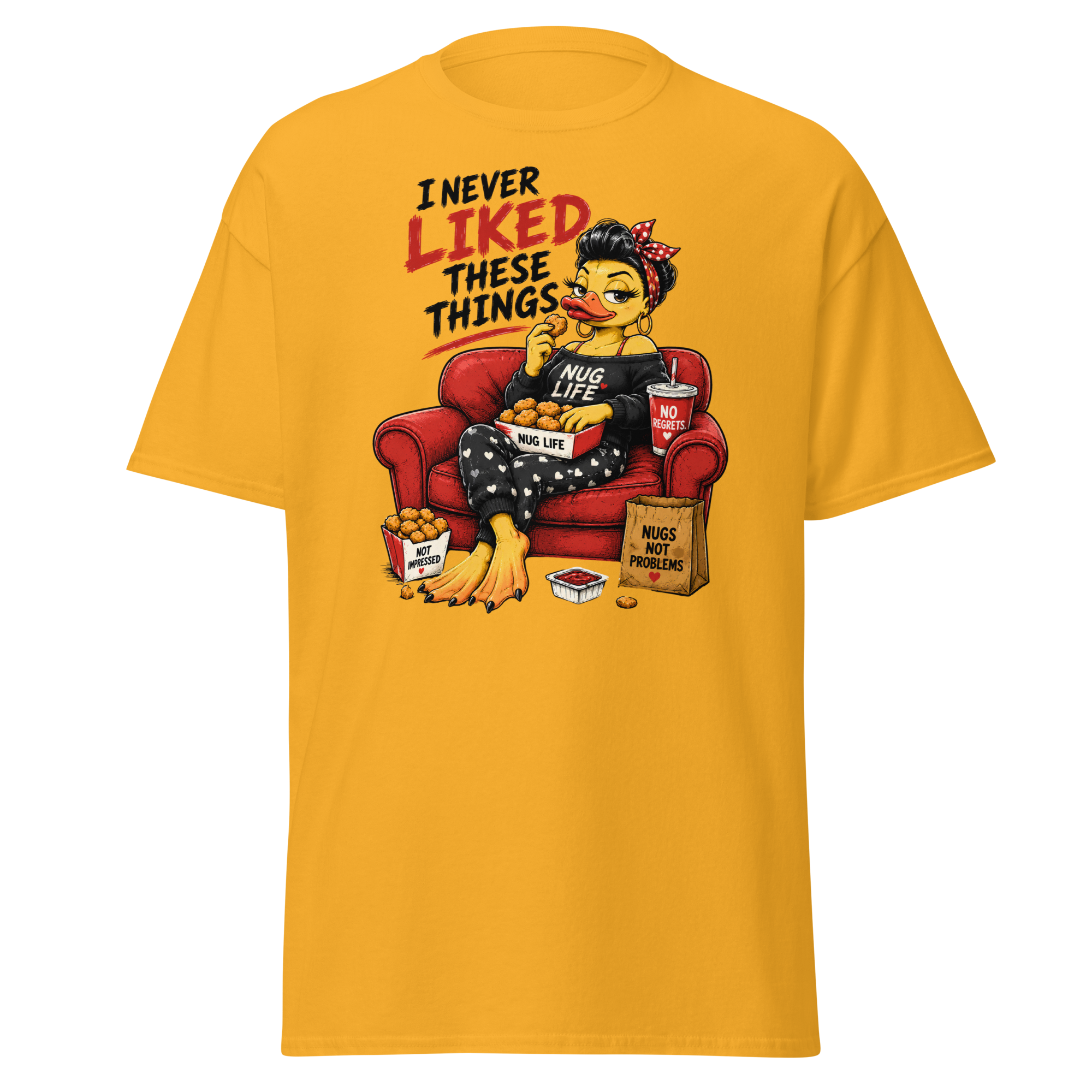 Unisex T-Shirt "I liked thes things" gedruckt