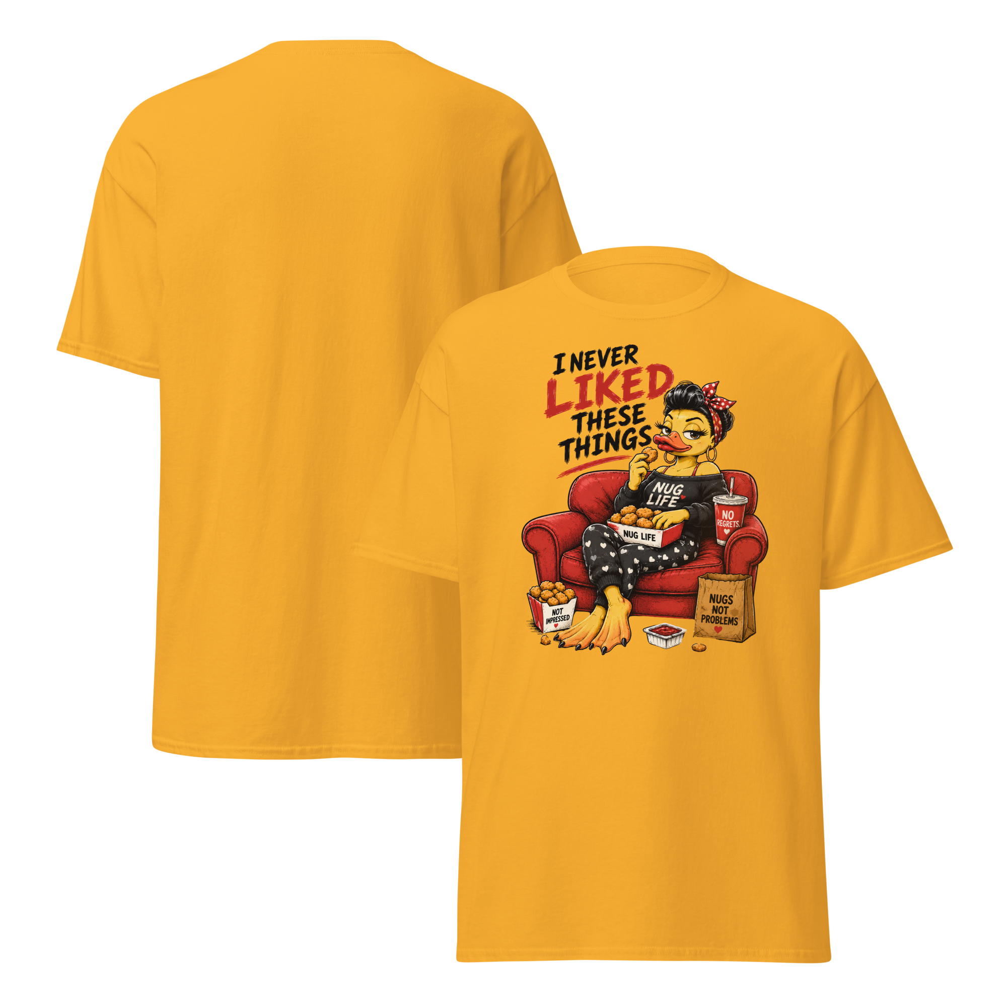 Unisex T-Shirt "I liked thes things" gedruckt