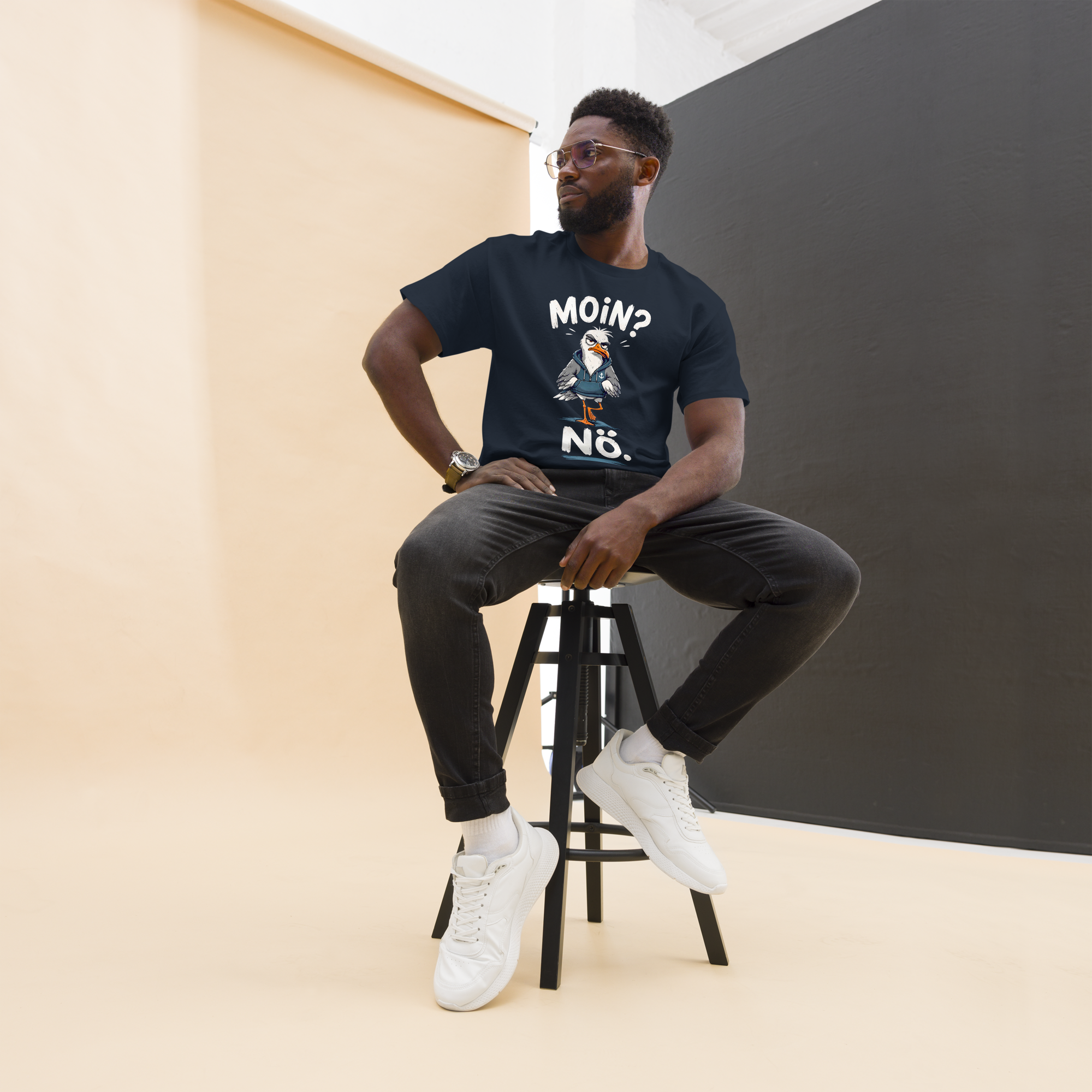 Unisex "Moin, Nö" print