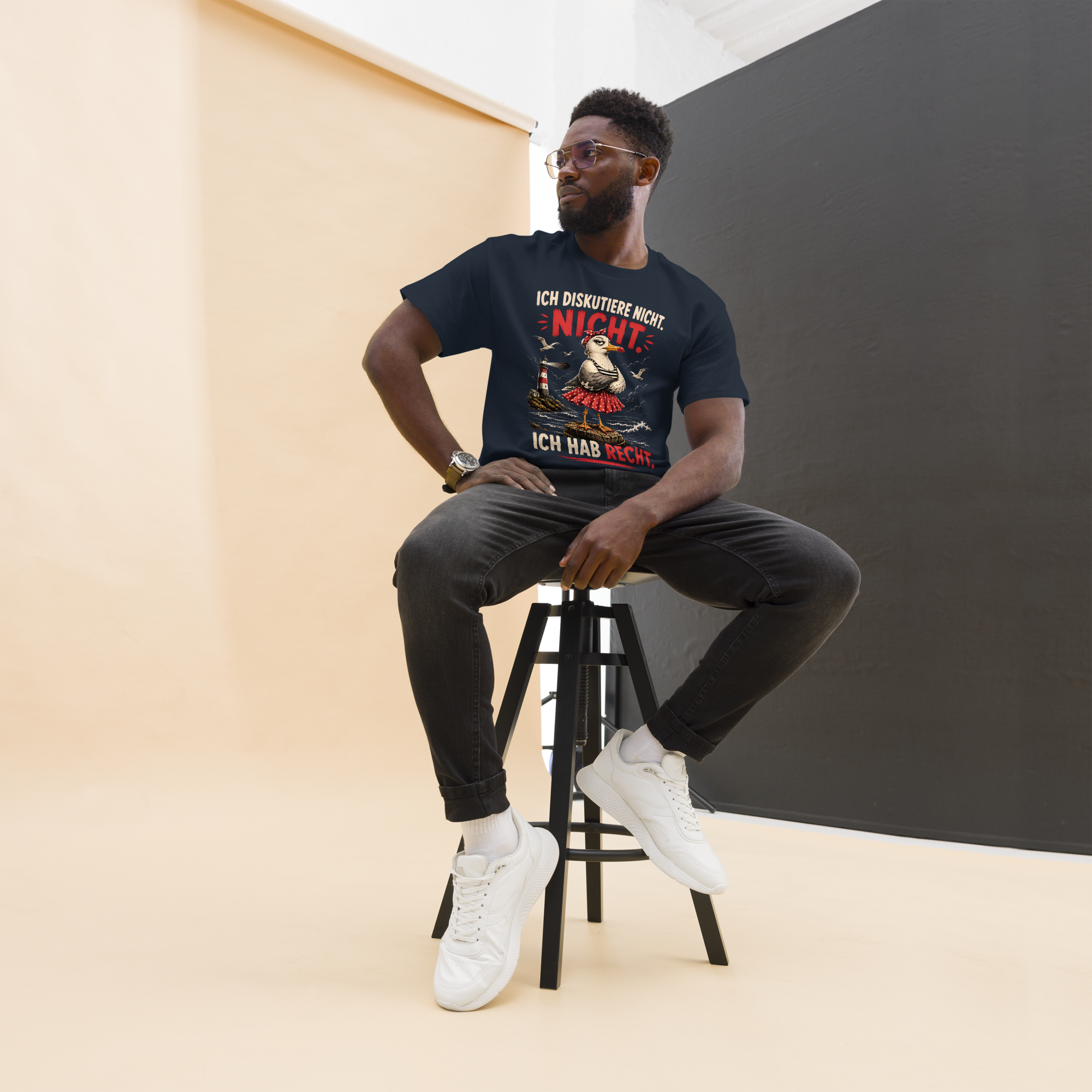 Unisex "Ich diskutiere nicht. Ich habe recht" print