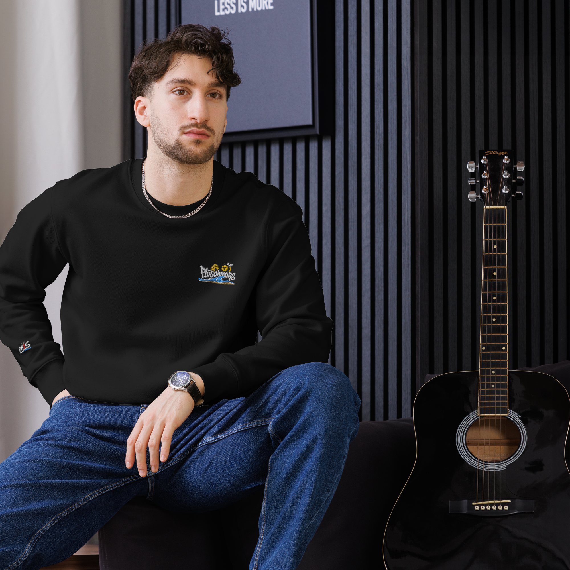 Sweatshirt "Plüschmors"´ gestickt