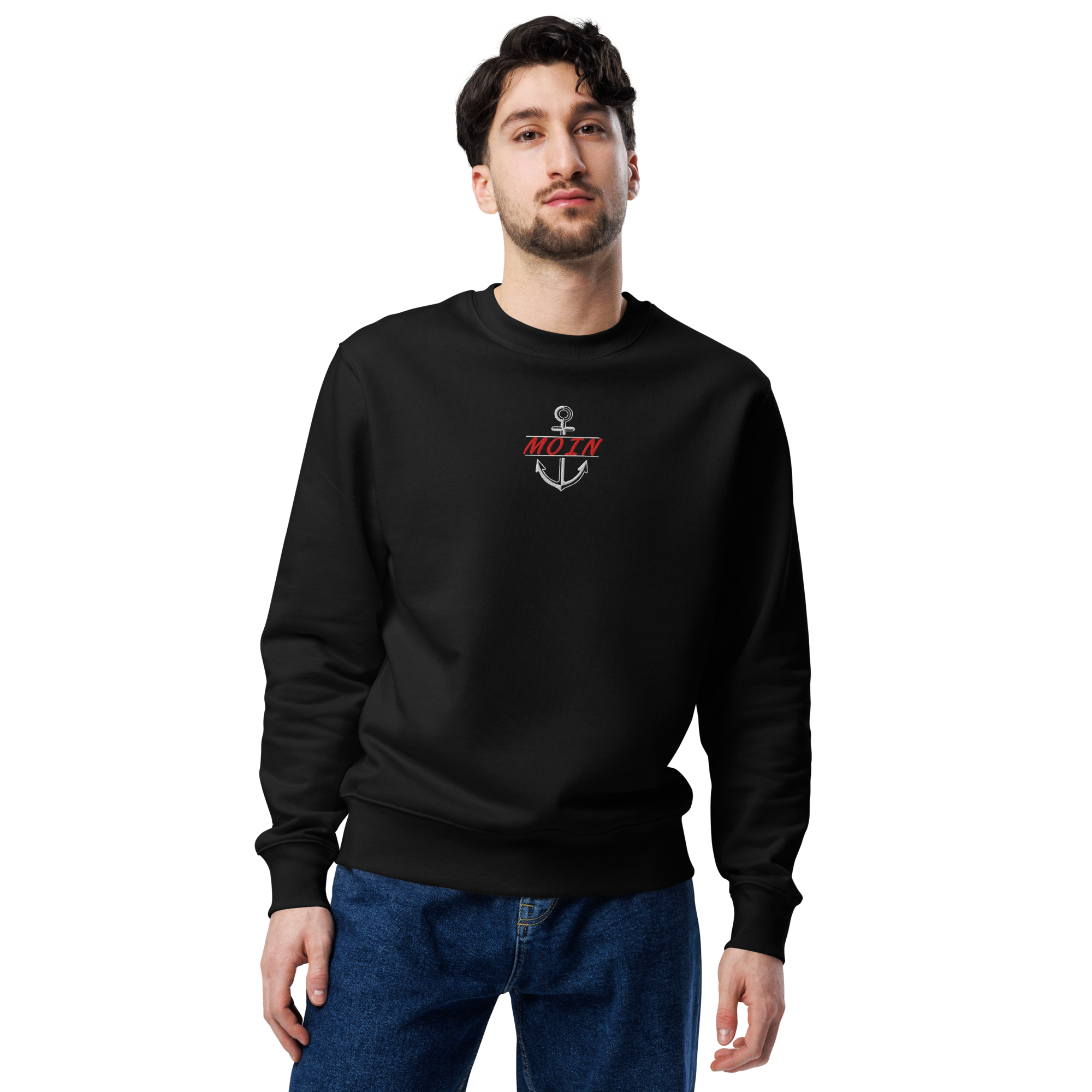Sweatshirt "Moin im Anker R" gestickt