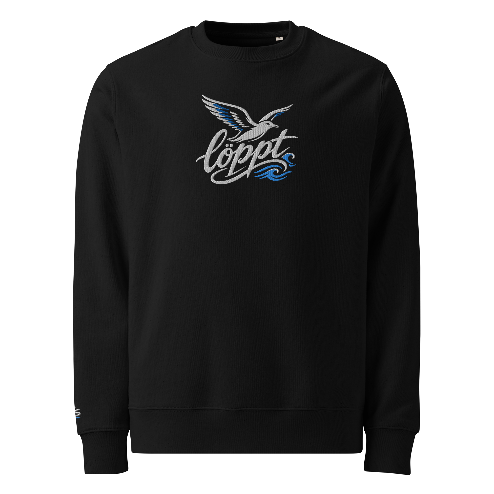 Sweatshirt "löppt" gestickt