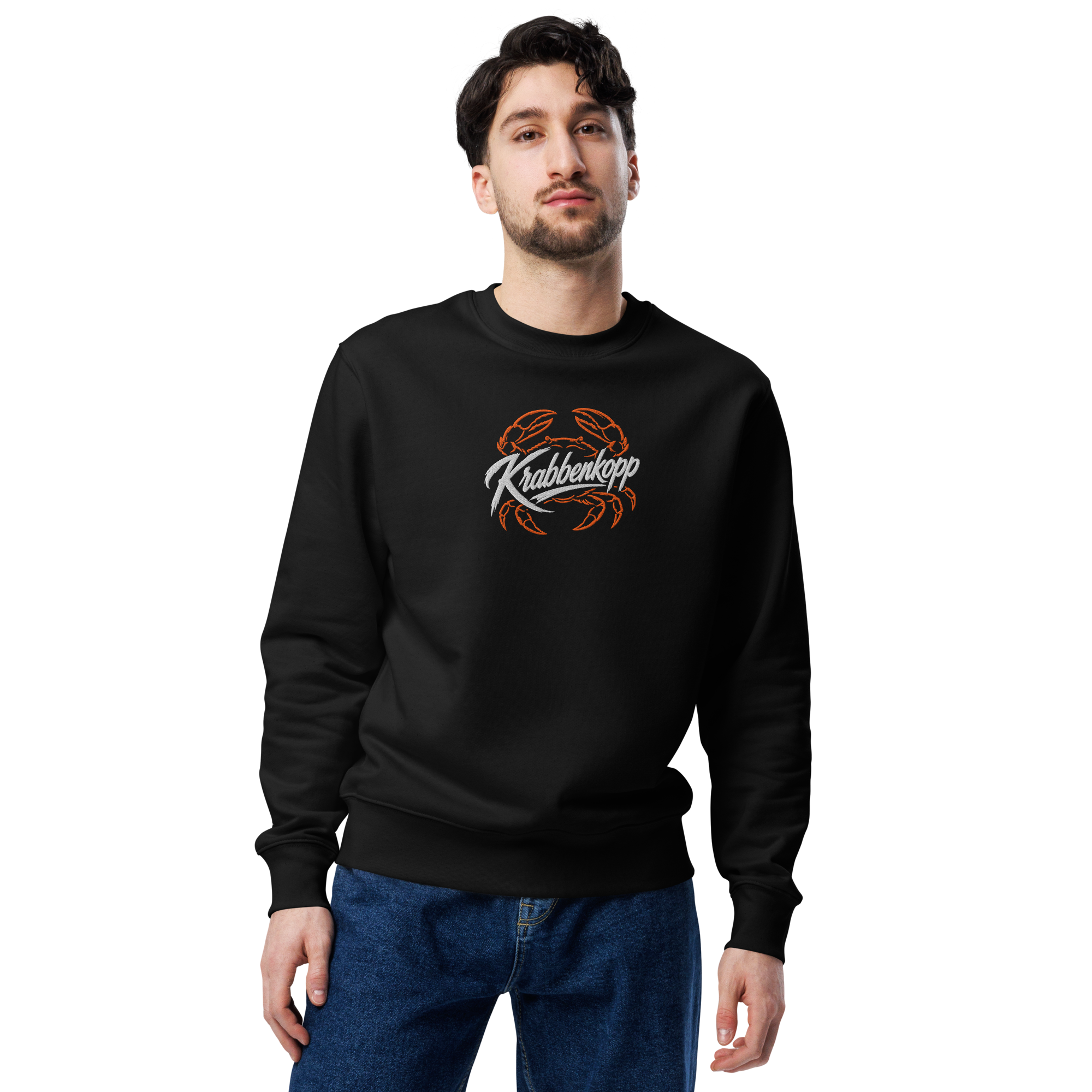 Sweatshirt "Krabbenkopp" gestickt