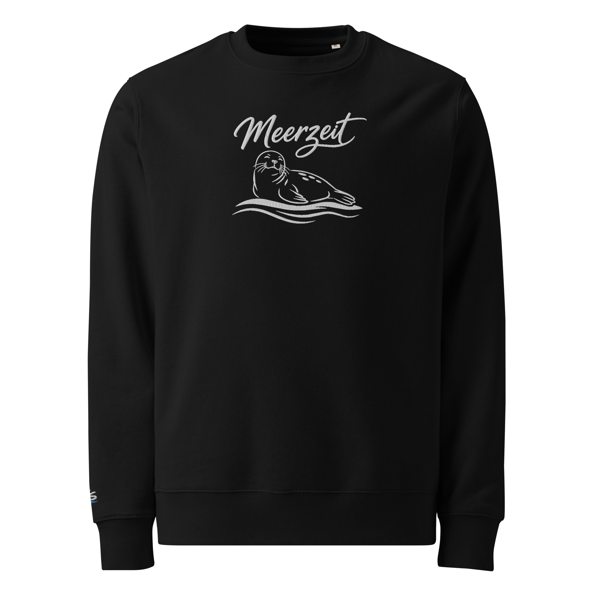 Sweatshirt "Meerzeit" gestickt