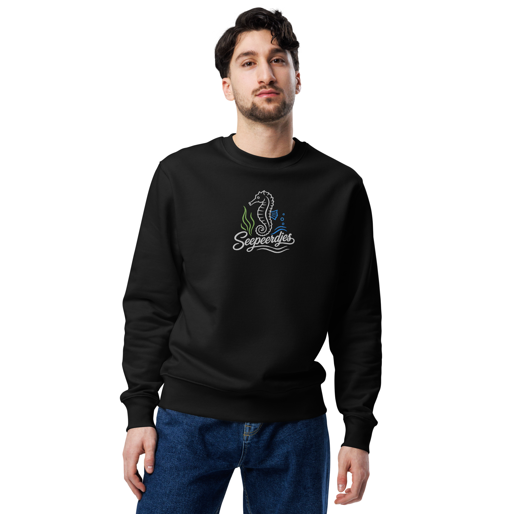 Sweatshirt "Seepferd" gestickt