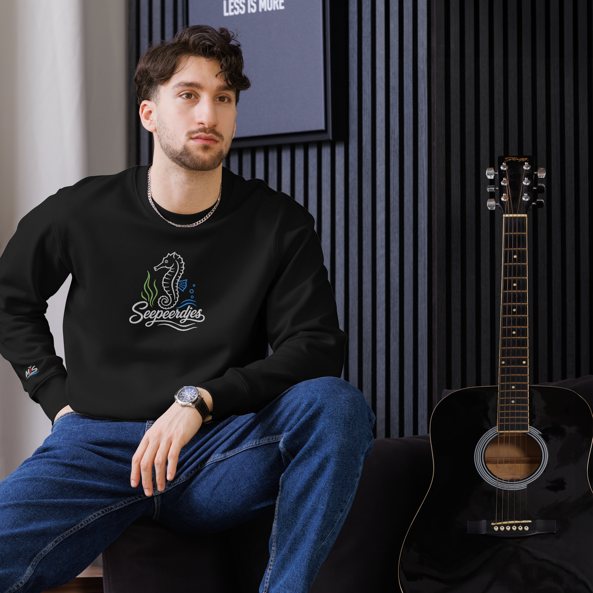 Sweatshirt "Seepferd" gestickt