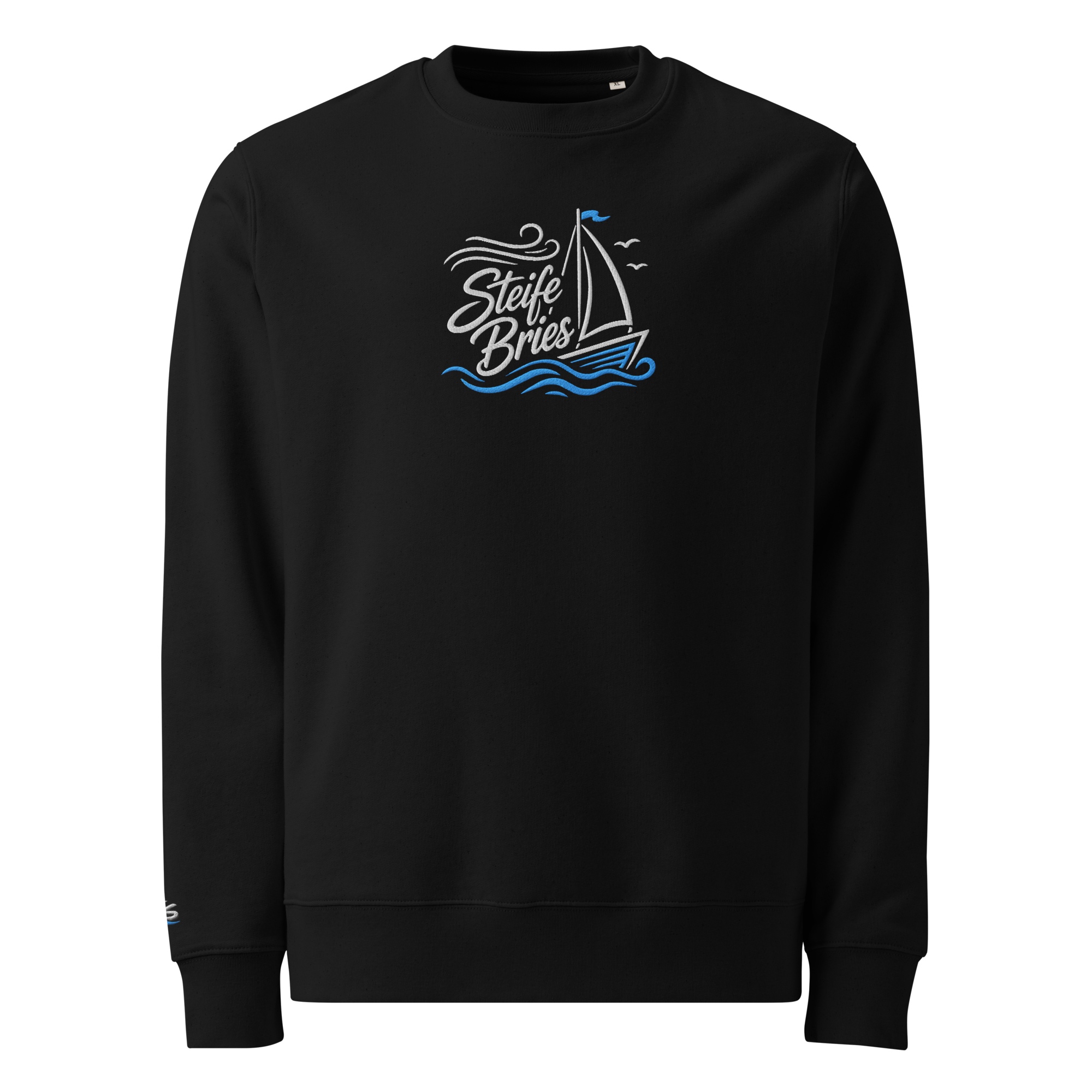 Sweatshirt "Steife Bries" gestickt