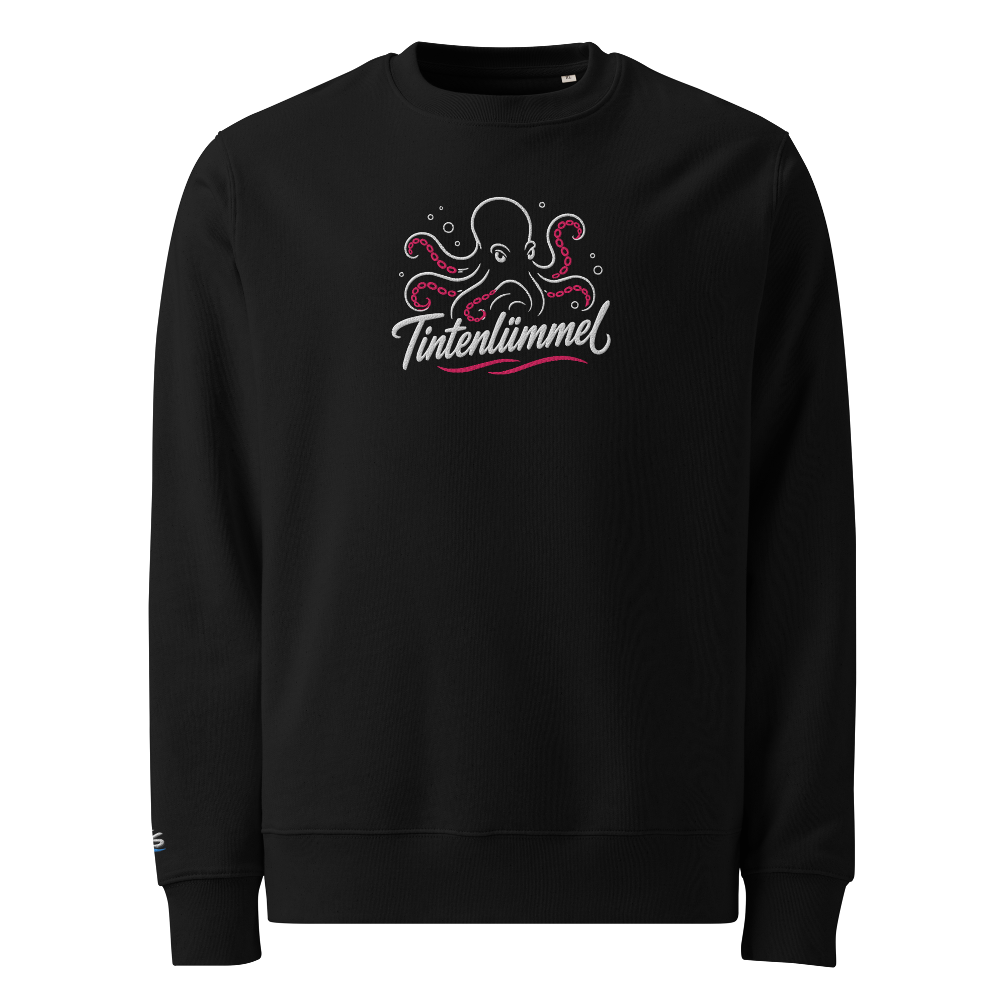 Sweatshirt "Tintenlümmel pink" gestickt