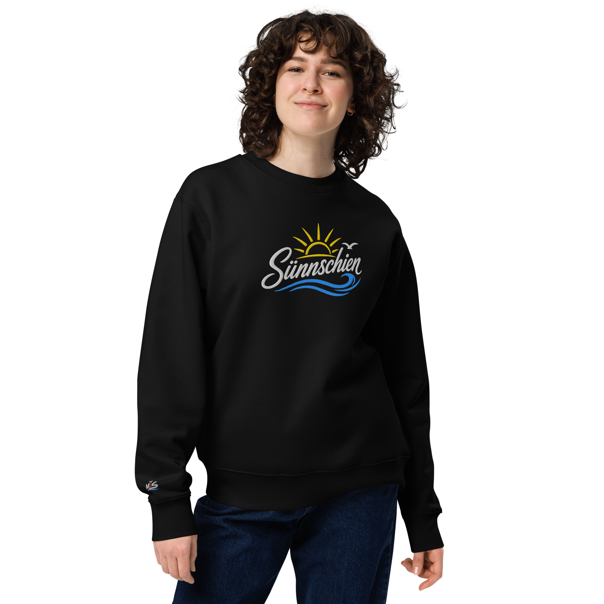 Sweatshirt "Sünnschien" gestickt