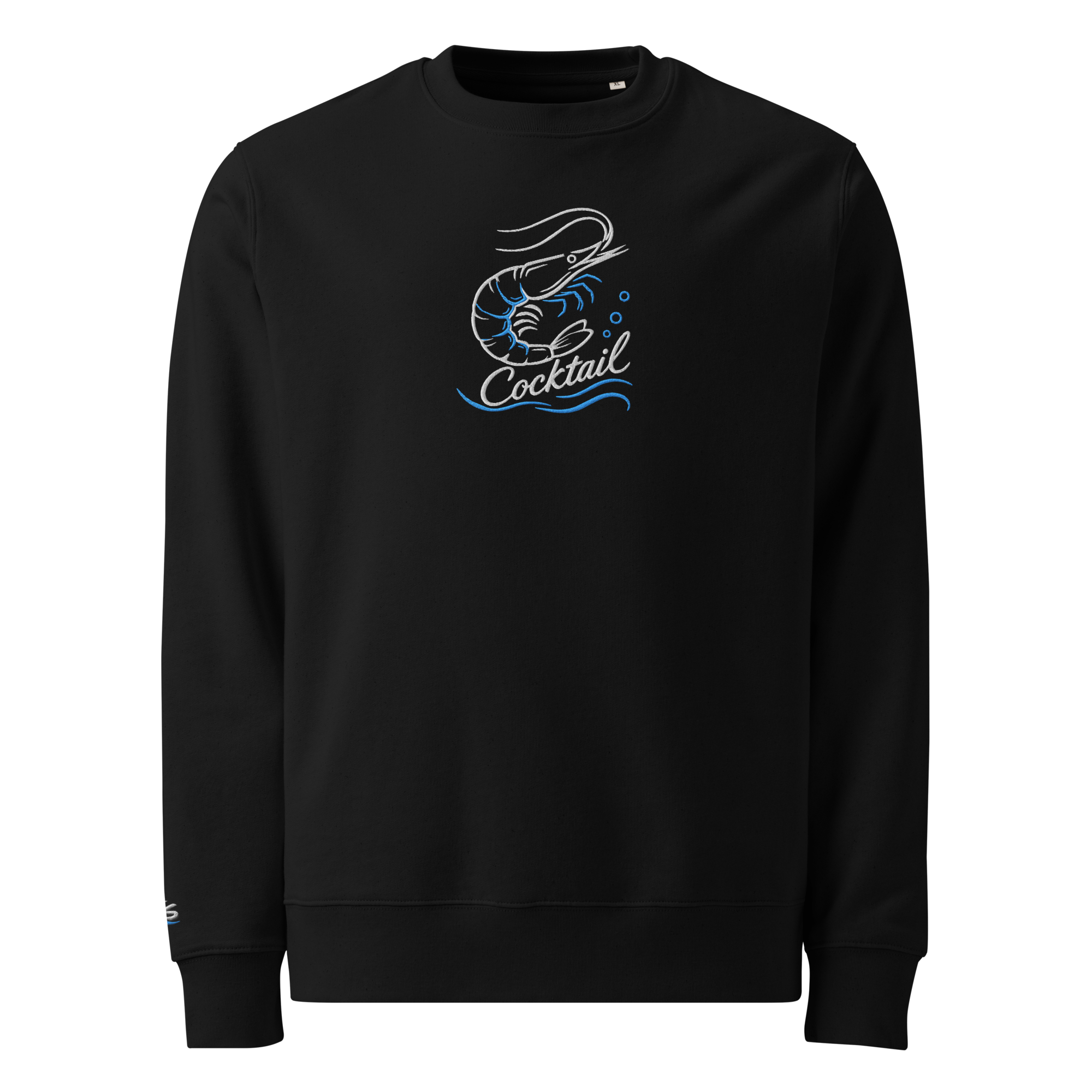 Sweatshirt "Scrimp-Cocktail" gestickt